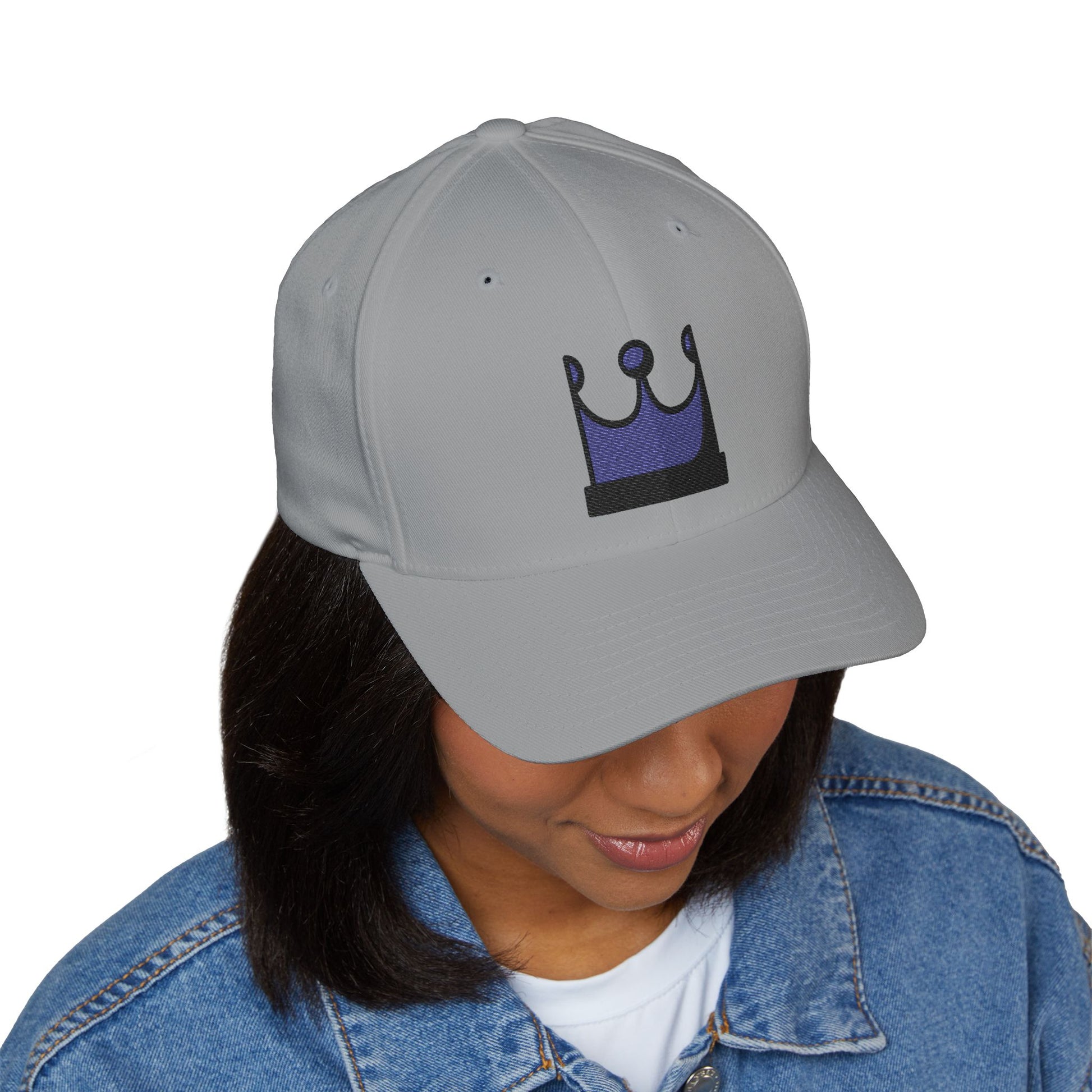 Black Chess Queen Emoji Cap – Premium by Capmoji