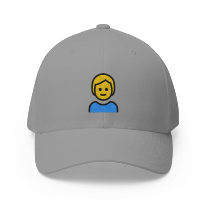 Child Emoji Grey Cap – Premium by Capmoji