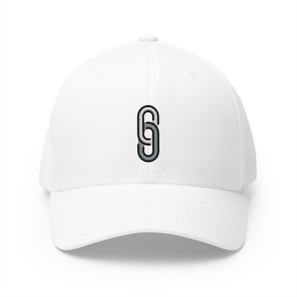 Link Emoji White Cap – Premium by Capmoji