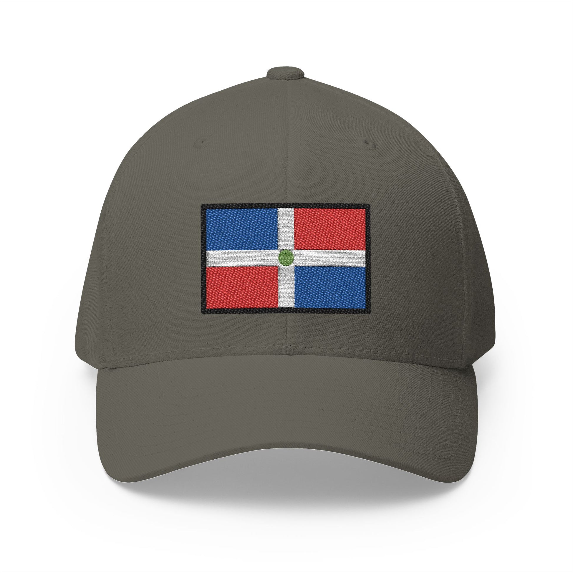 Flag: Dominican Republic Emoji Olive Cap – Premium by Capmoji