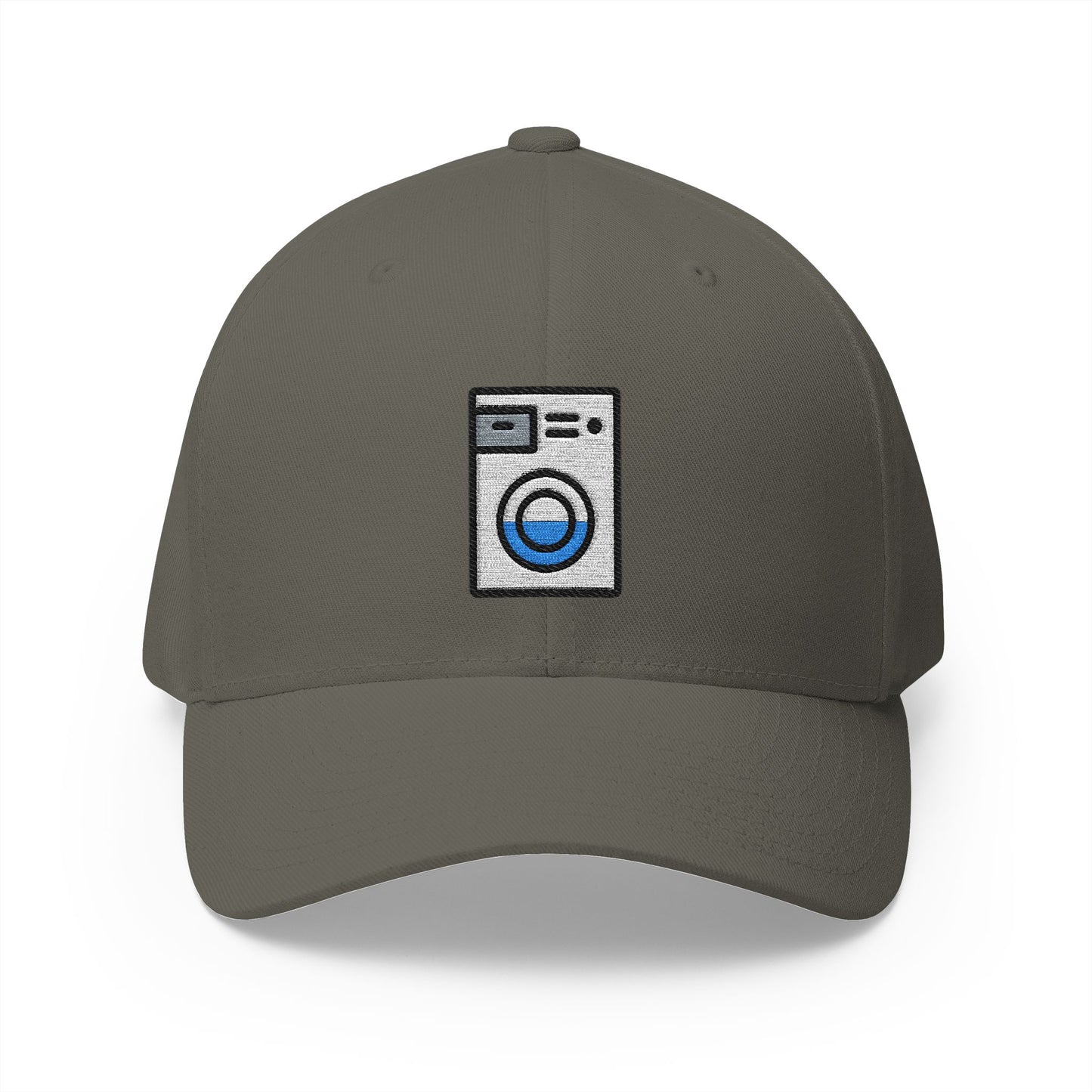 Washing Machine Emoji Olive Cap – Premium by Capmoji