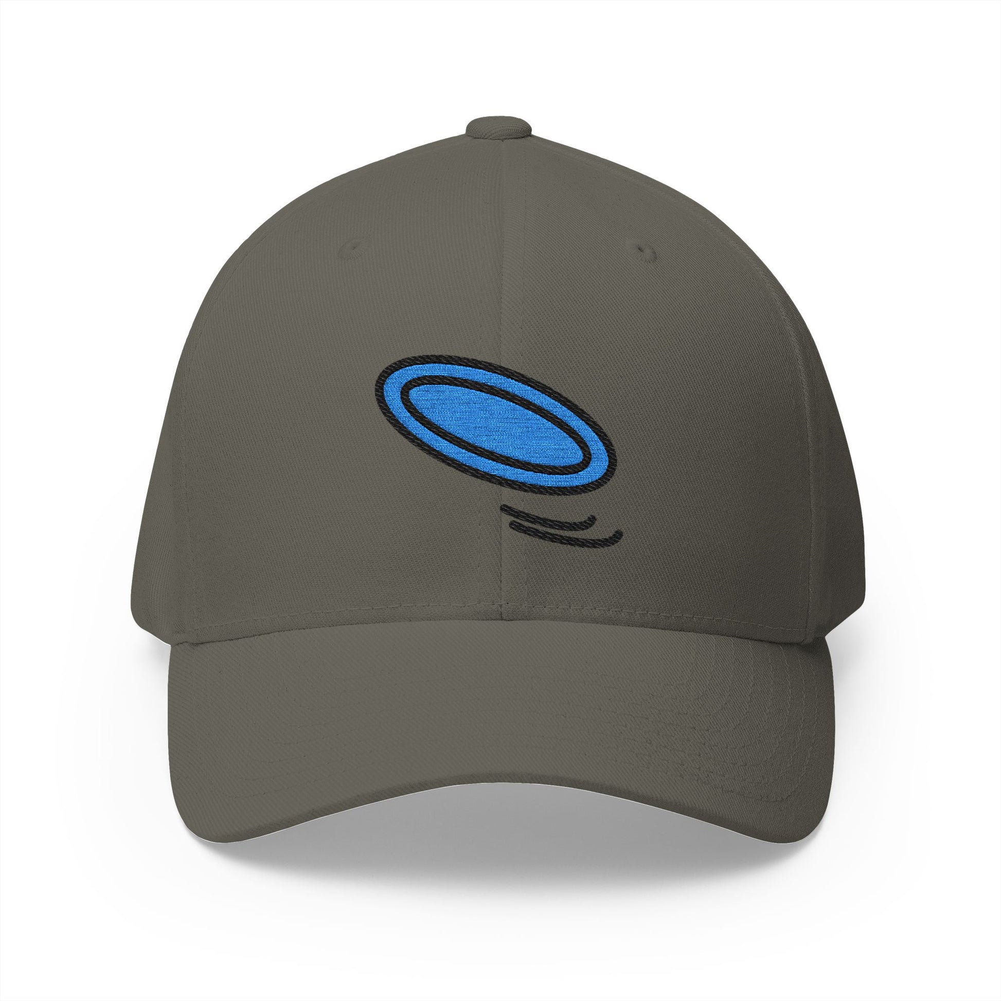 Flying Disc Emoji Olive Cap – Premium by Capmoji