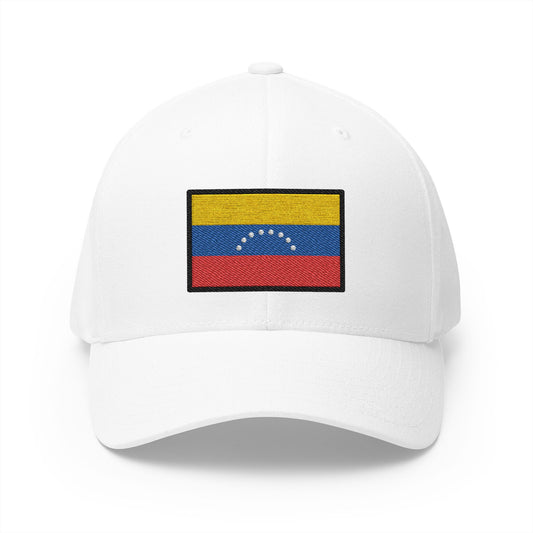 Flag: Venezuela Emoji White Cap – Premium by Capmoji
