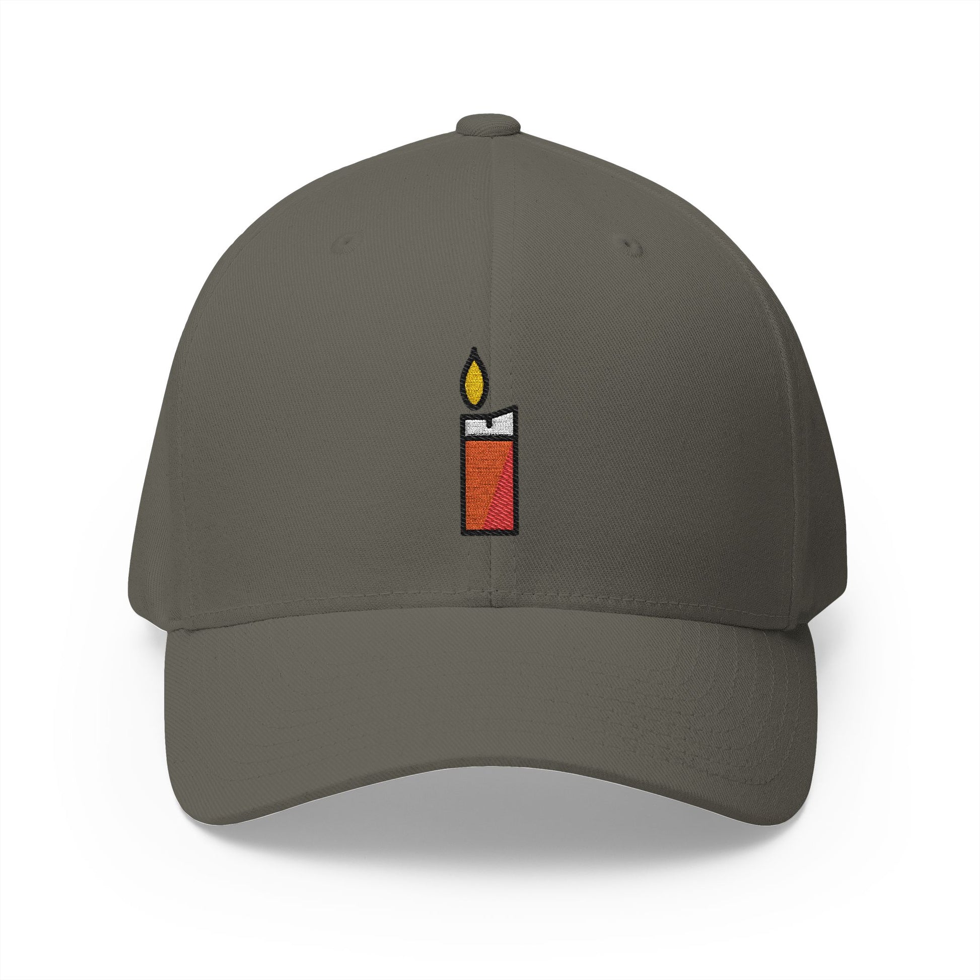 Lighter Emoji Olive Cap – Premium by Capmoji