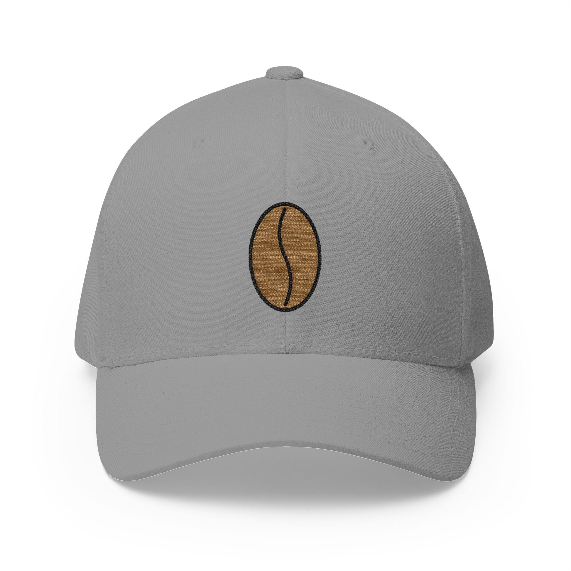 Roasted Coffee Bean Emoji Grey Cap – Premium by Capmoji