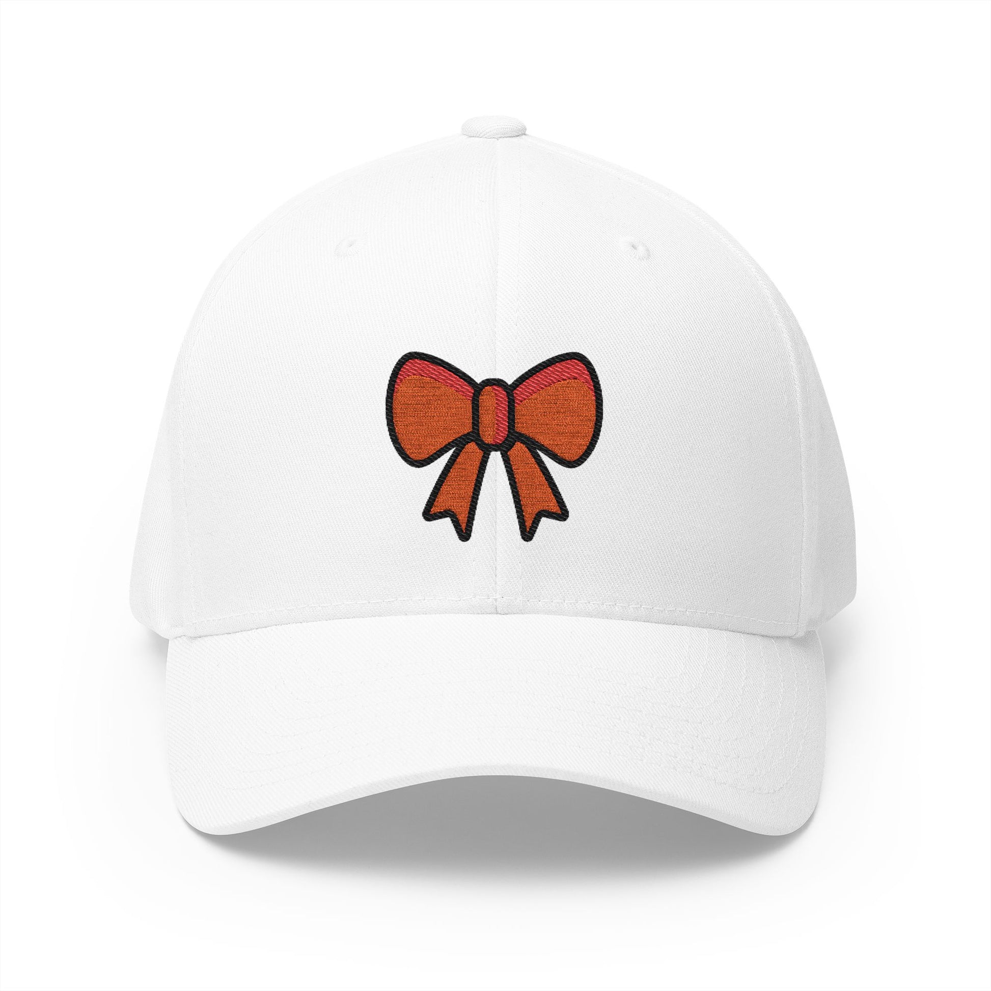 Ribbon Emoji White Cap – Premium by Capmoji