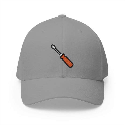 Screwdriver Emoji Grey Cap – Premium by Capmoji