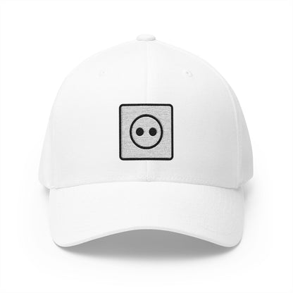 Outlet Emoji White Cap – Premium by Capmoji