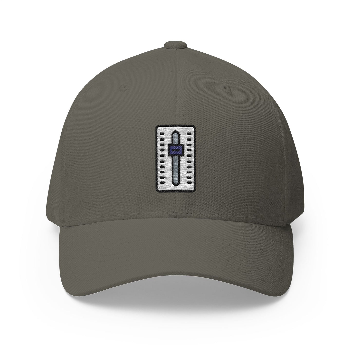 Level Slider Emoji Olive Cap – Premium by Capmoji