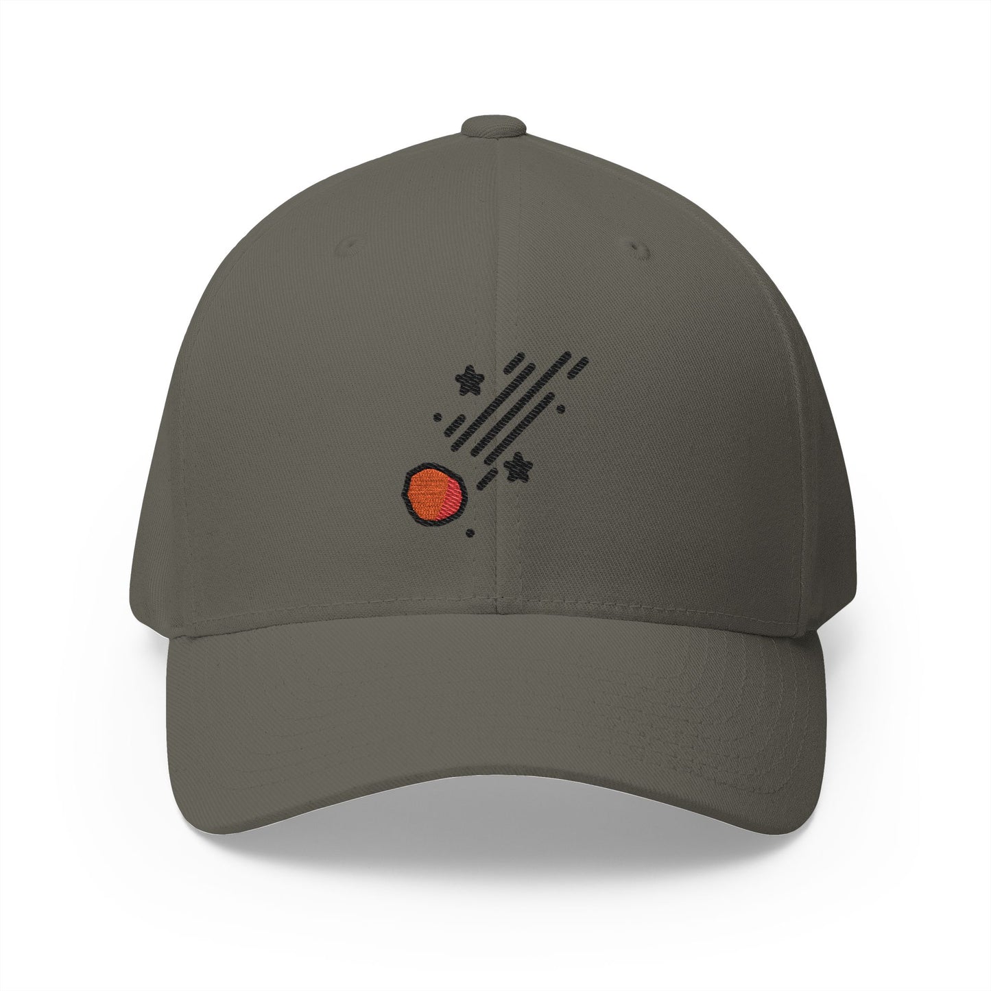 Comet Emoji Olive Cap – Premium by Capmoji