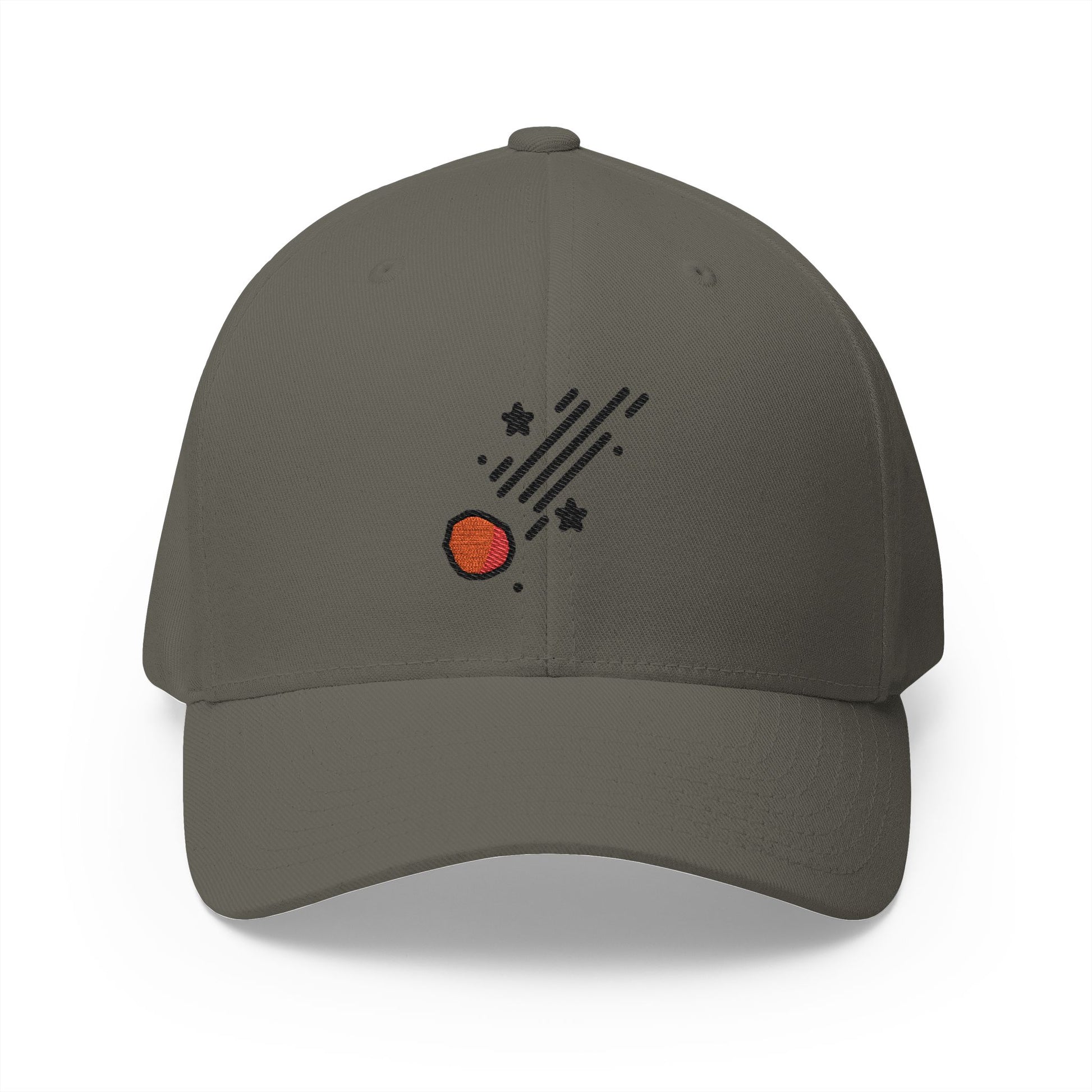 Comet Emoji Olive Cap – Premium by Capmoji
