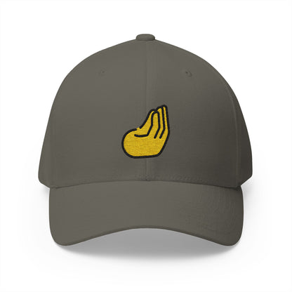 Pinched Fingers Emoji Olive Cap – Premium by Capmoji
