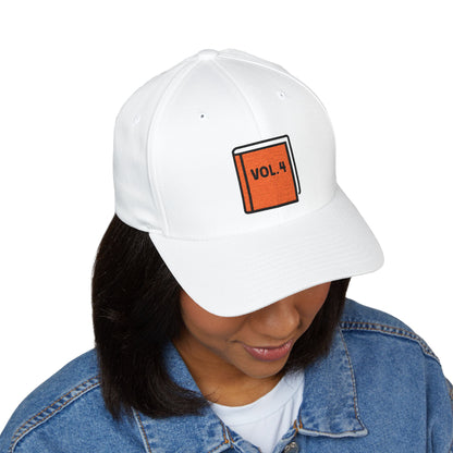 Orange Book Emoji Cap – Premium by Capmoji