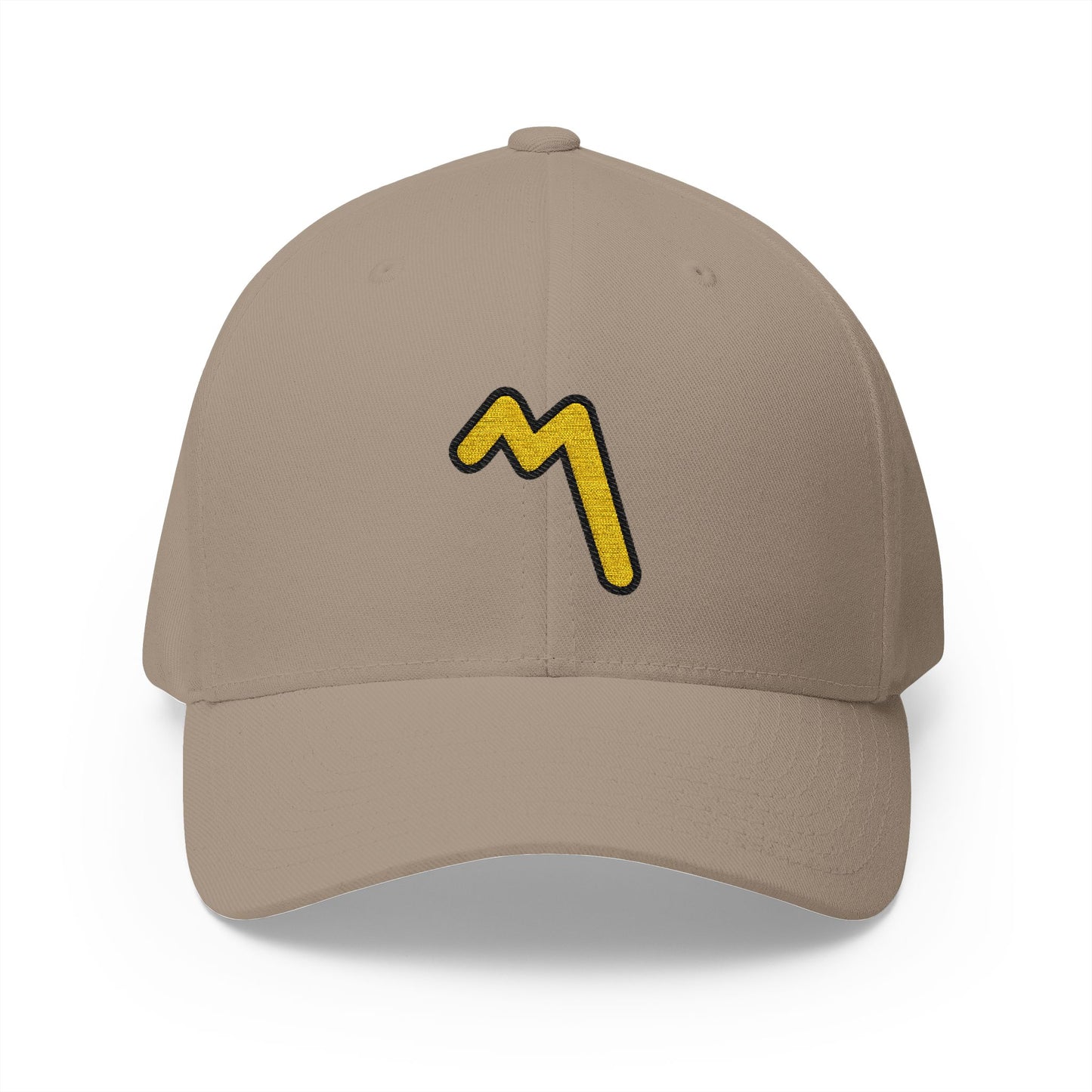 Part Alternation Mark Emoji Khaki Cap – Premium by Capmoji