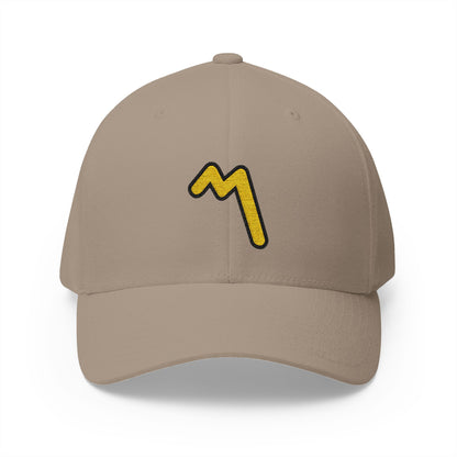 Part Alternation Mark Emoji Khaki Cap – Premium by Capmoji