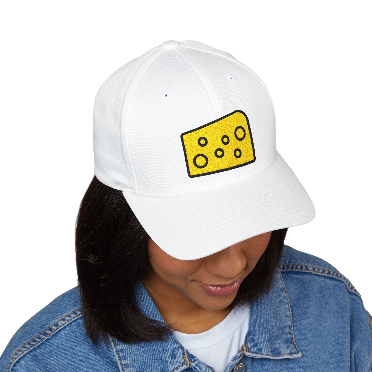 Cheese Wedge Emoji Cap – Premium by Capmoji