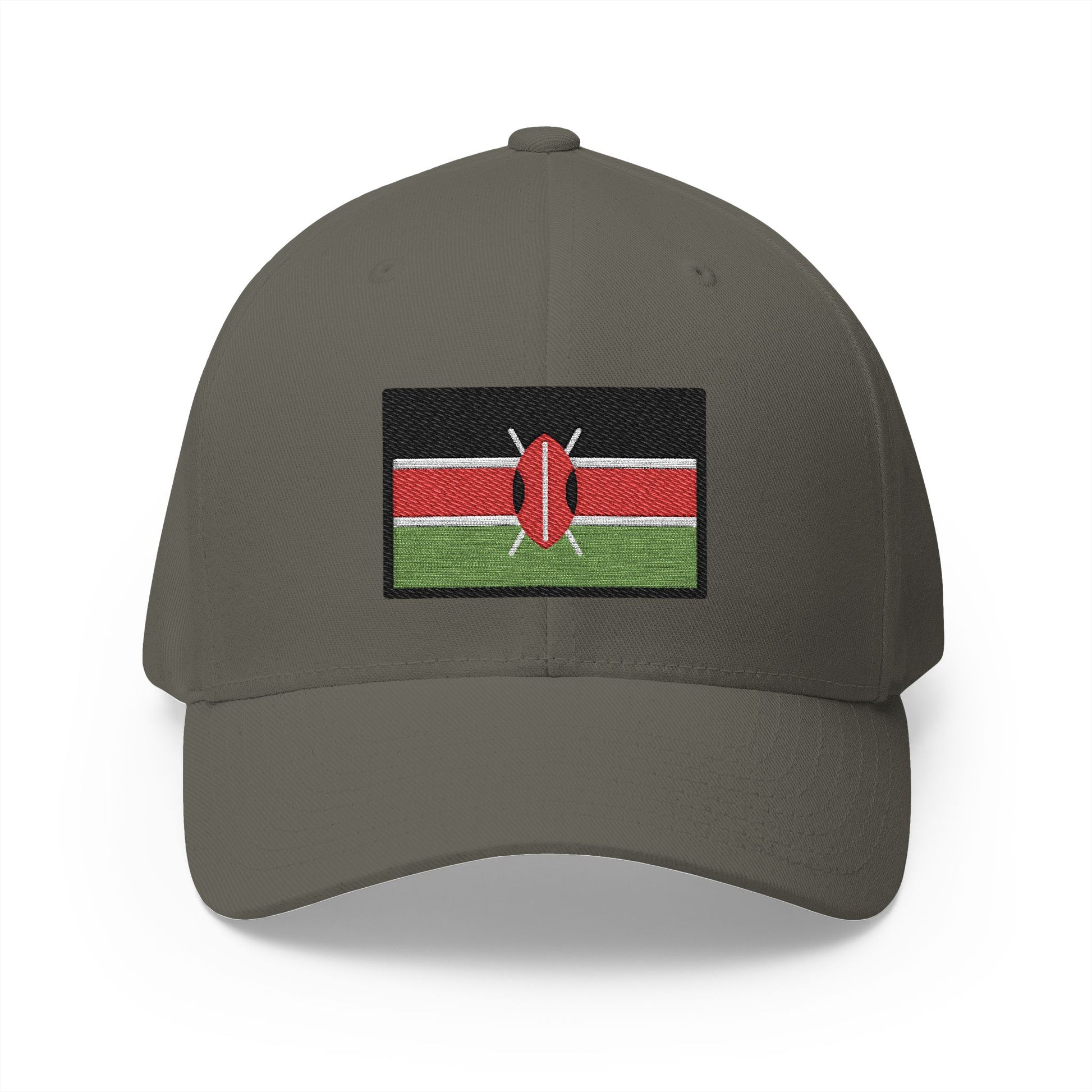Flag: Kenya Emoji Olive Cap – Premium by Capmoji