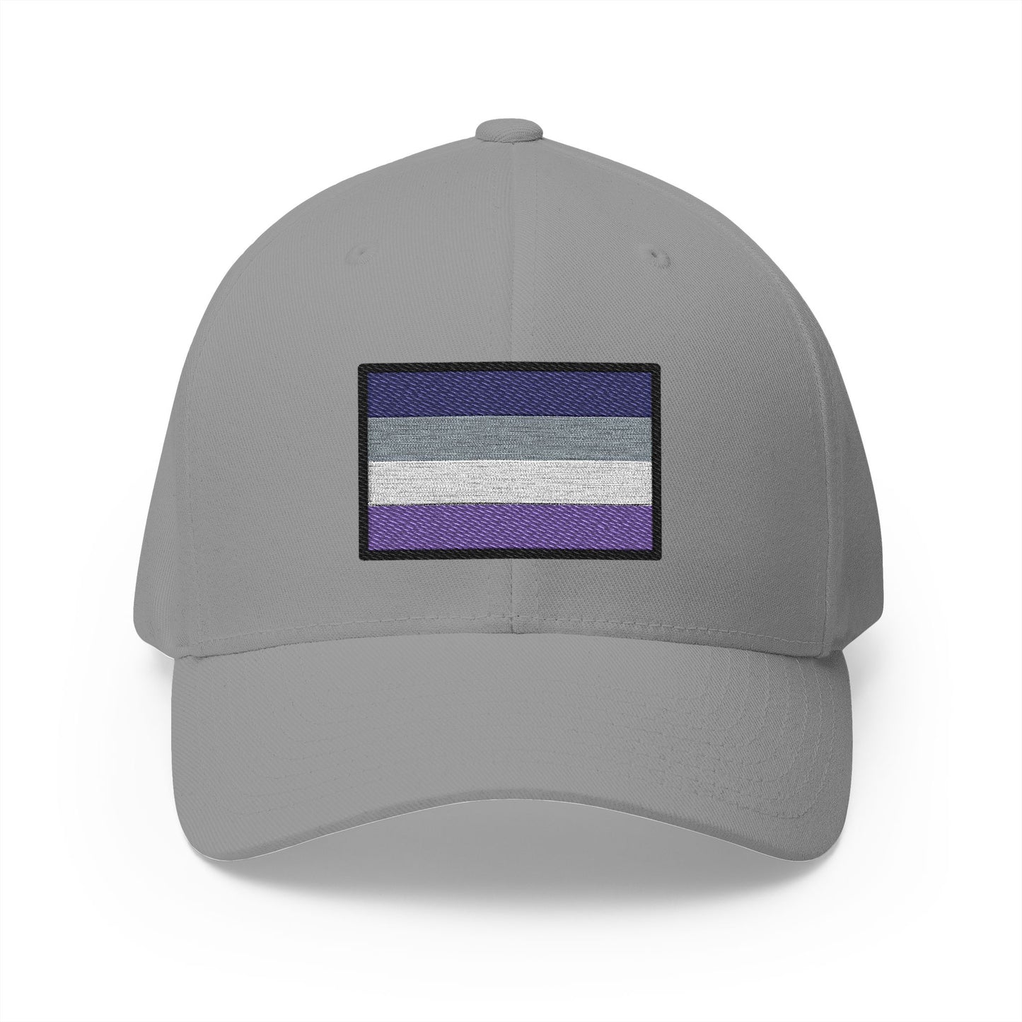 Asexual Emoji Grey Cap – Premium by Capmoji