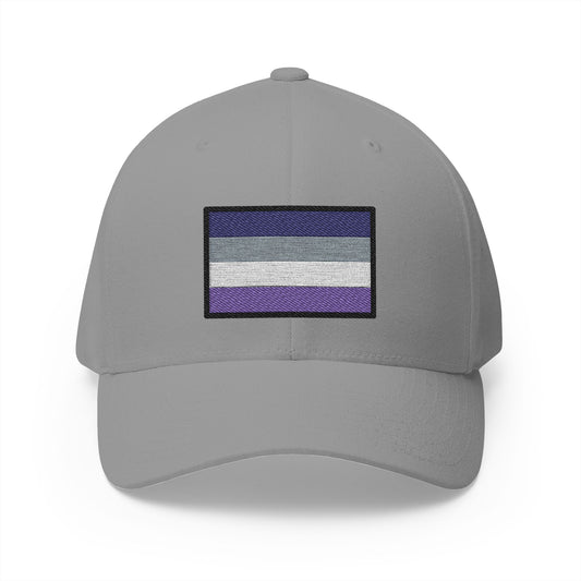Asexual Emoji Grey Cap – Premium by Capmoji