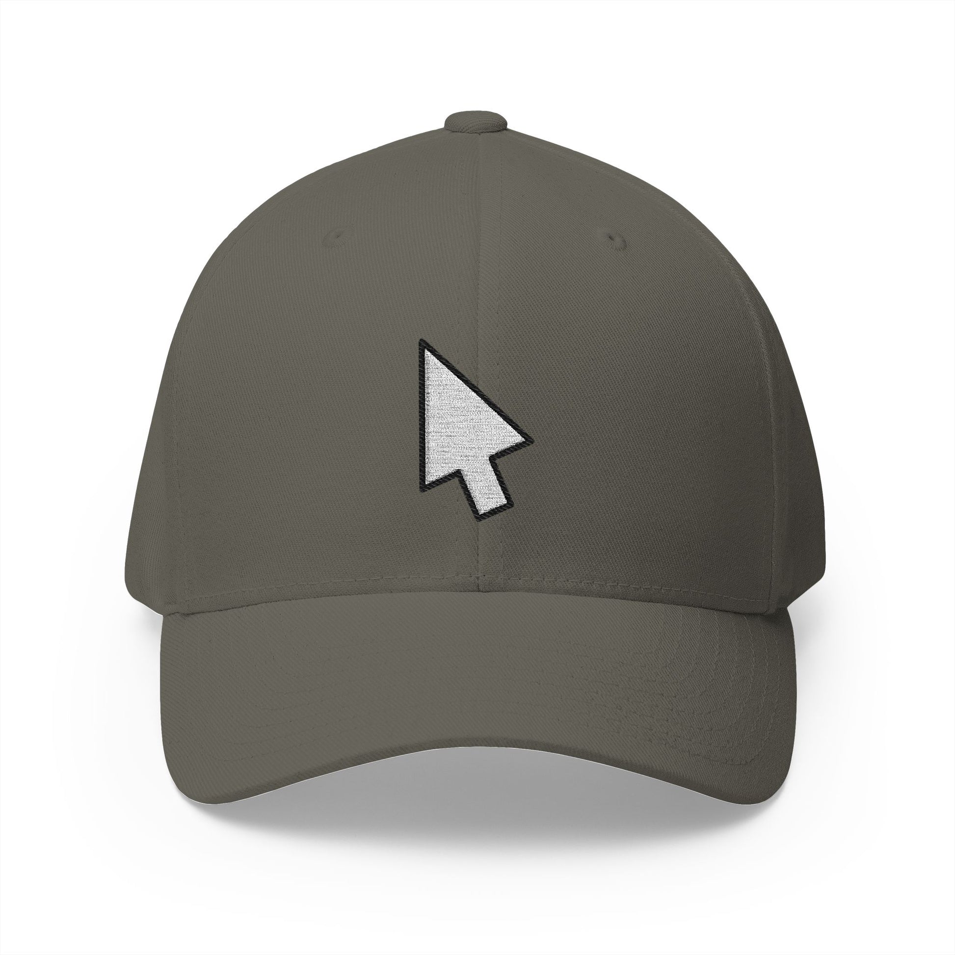 Cursor Emoji Olive Cap – Premium by Capmoji