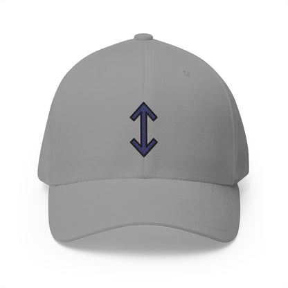 Up-Down Arrow Emoji Grey Cap – Premium by Capmoji