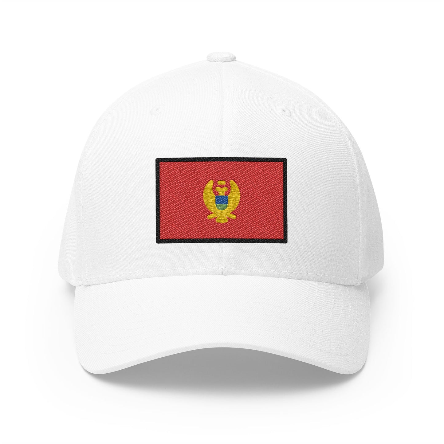 Flag: Montenegro Emoji White Cap – Premium by Capmoji