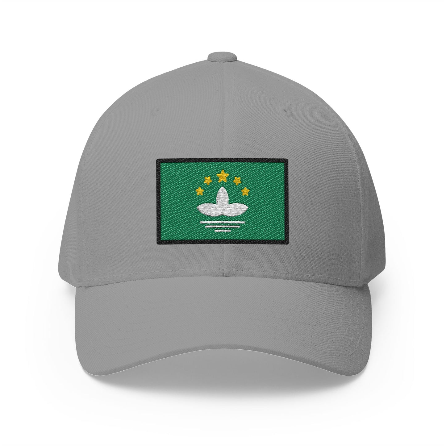 Flag: Macao Sar China Emoji Grey Cap – Premium by Capmoji