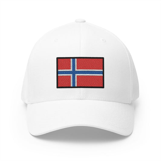 Flag: Bouvet Island Emoji White Cap – Premium by Capmoji
