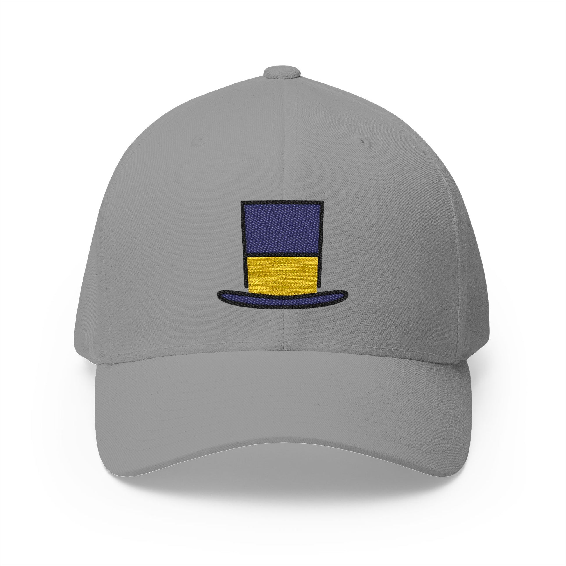 Top Hat Emoji Grey Cap – Premium by Capmoji