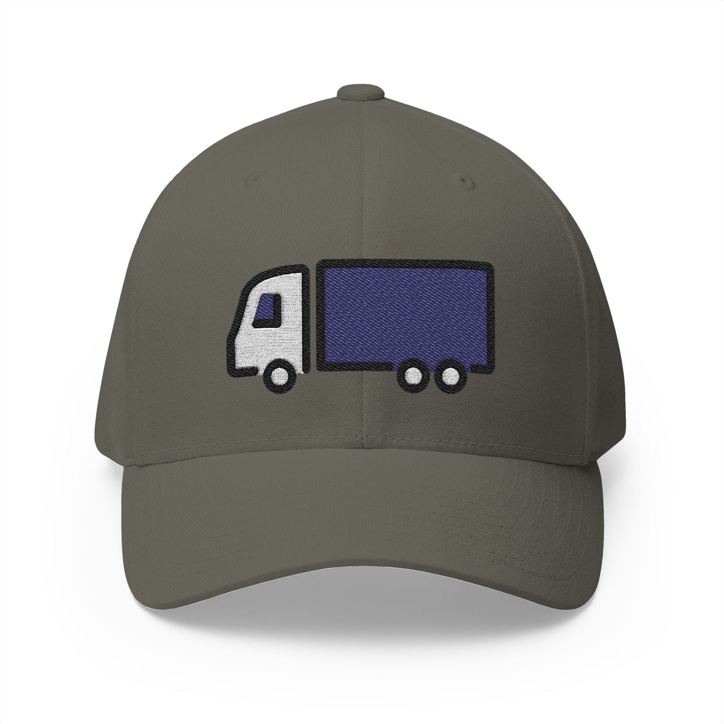 Articulated Lorry Emoji Olive Cap – Premium by Capmoji