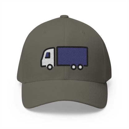 Articulated Lorry Emoji Olive Cap – Premium by Capmoji