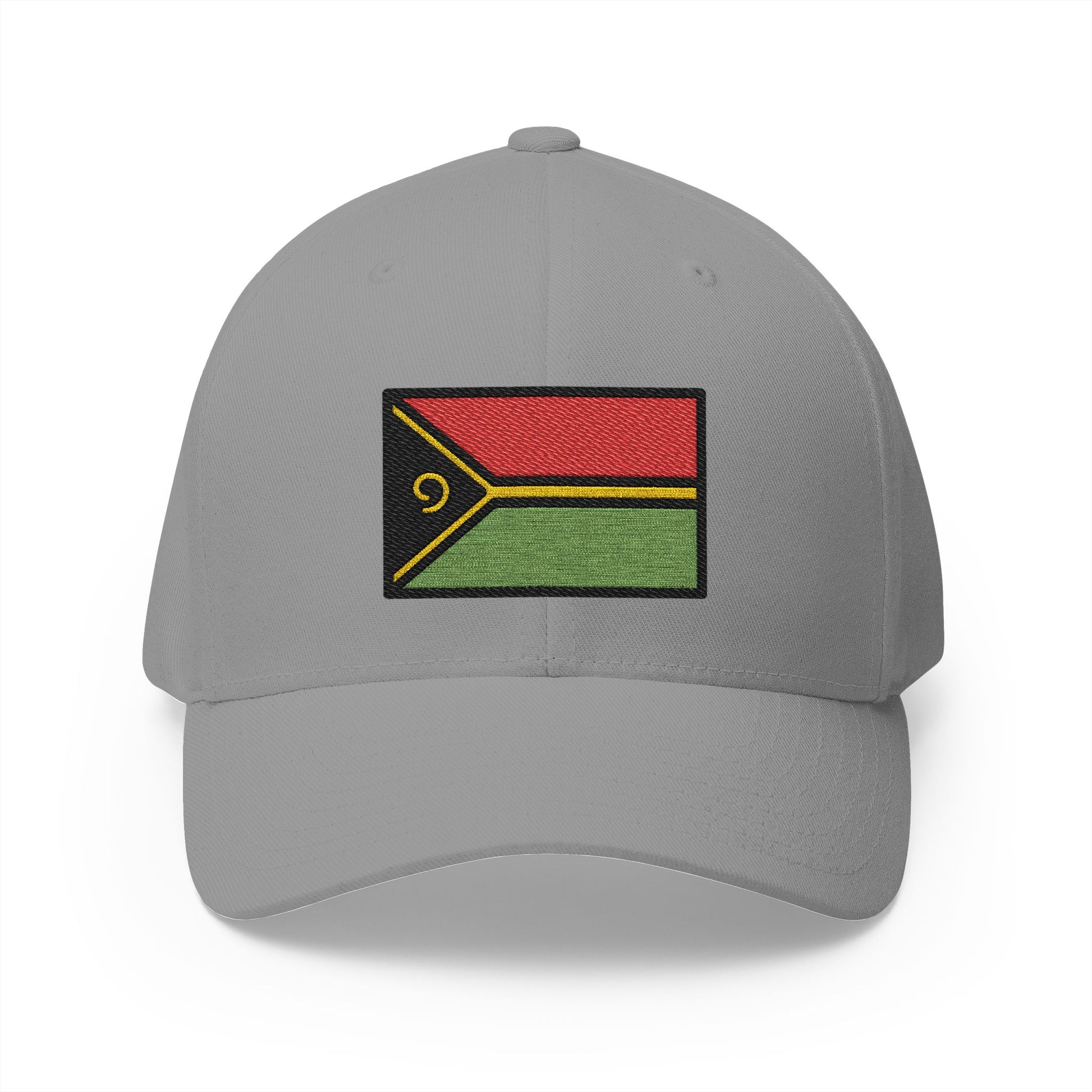 Flag: Vanuatu Emoji Grey Cap – Premium by Capmoji