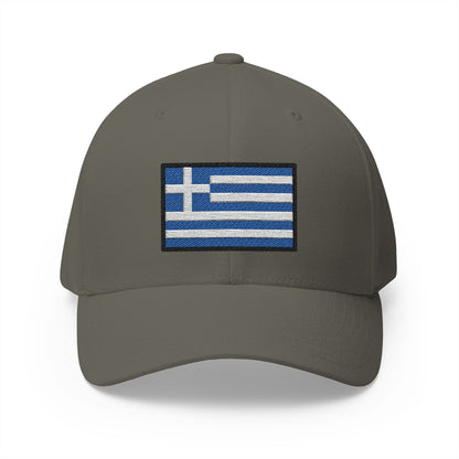 Flag: Greece Emoji Olive Cap – Premium by Capmoji