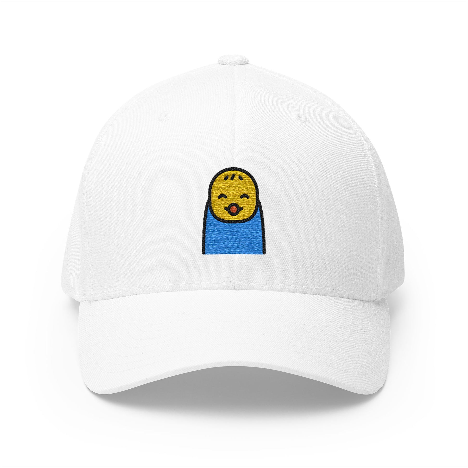 Baby Emoji White Cap – Premium by Capmoji