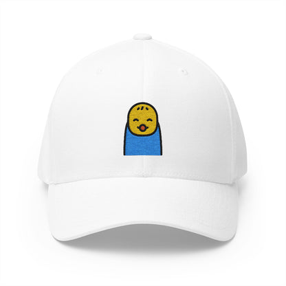 Baby Emoji White Cap – Premium by Capmoji