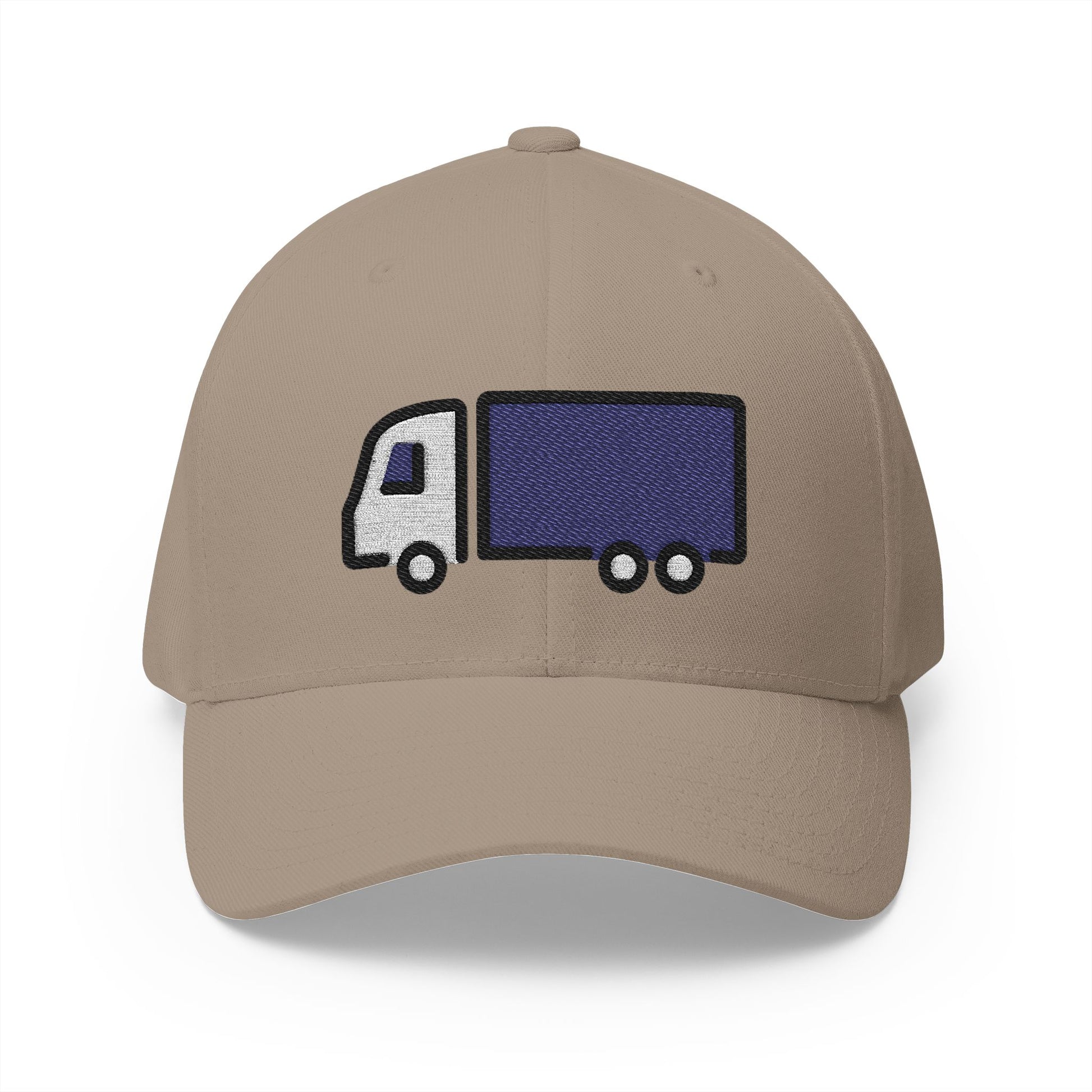 Articulated Lorry Emoji Khaki Cap – Premium by Capmoji