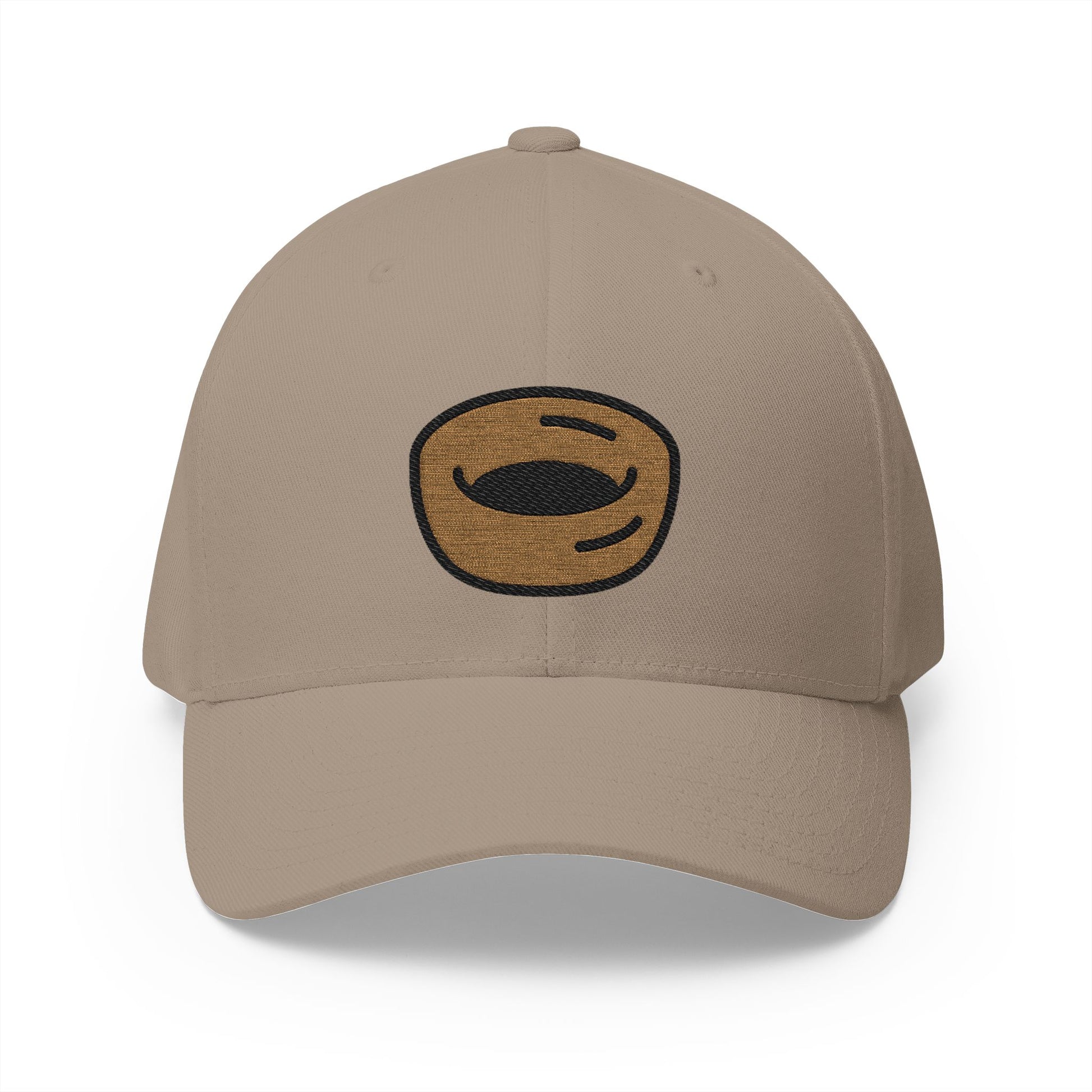 Empty Nest Emoji Khaki Cap – Premium by Capmoji