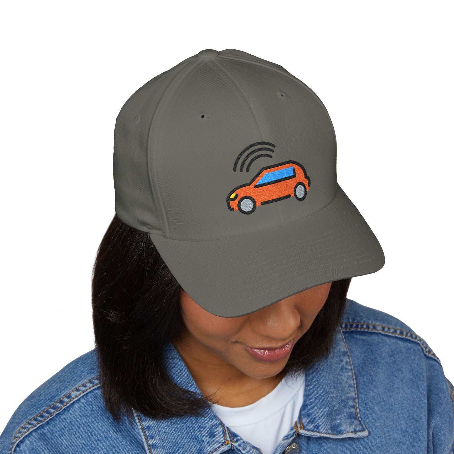 Autonomous Car Emoji Cap – Premium by Capmoji