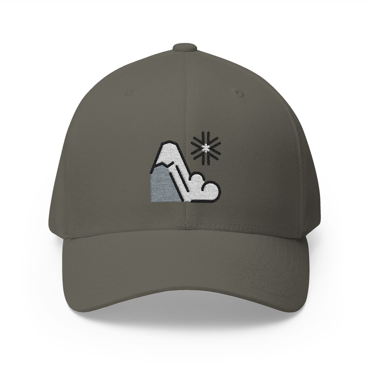 Avalanche Emoji Olive Cap – Premium by Capmoji