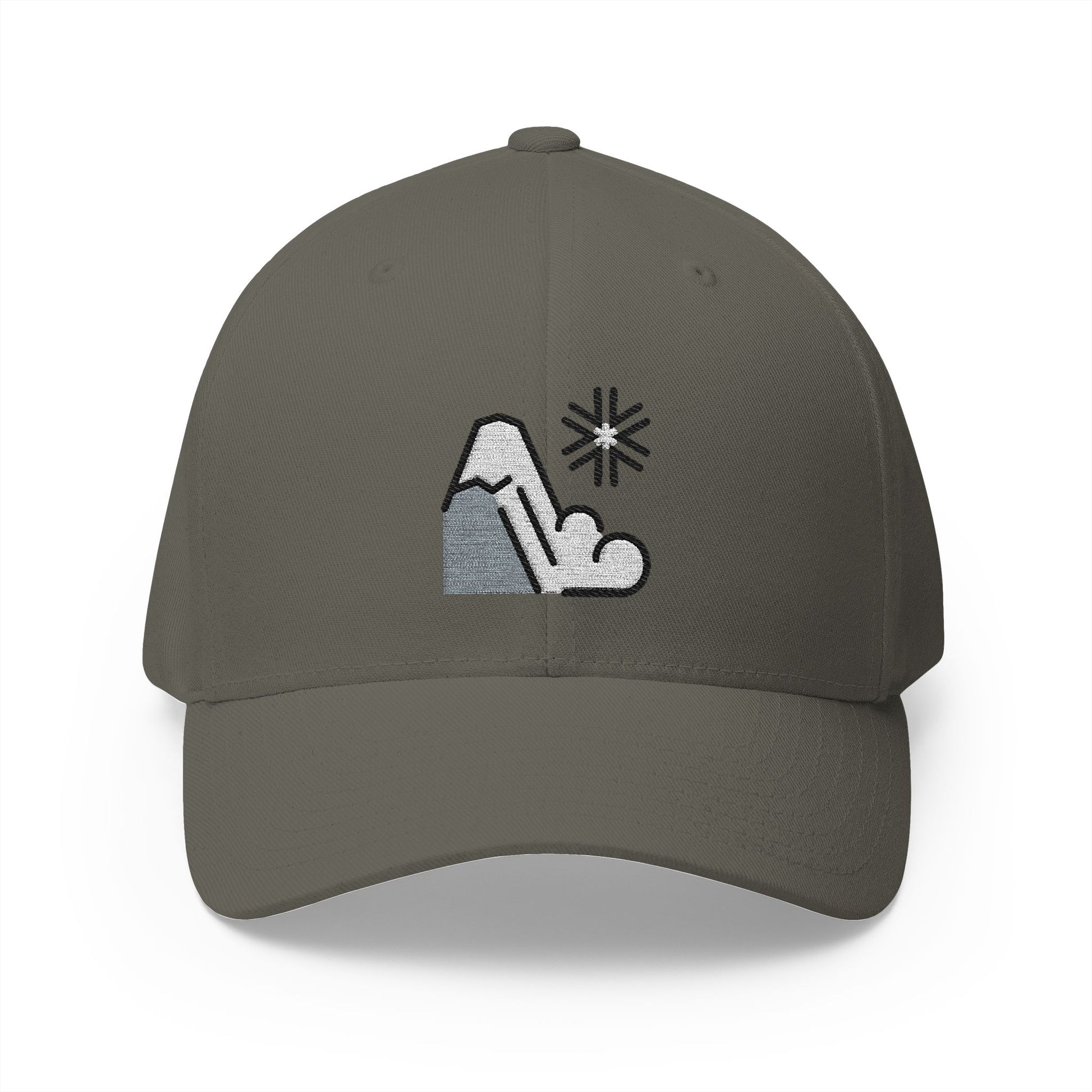 Avalanche Emoji Olive Cap – Premium by Capmoji