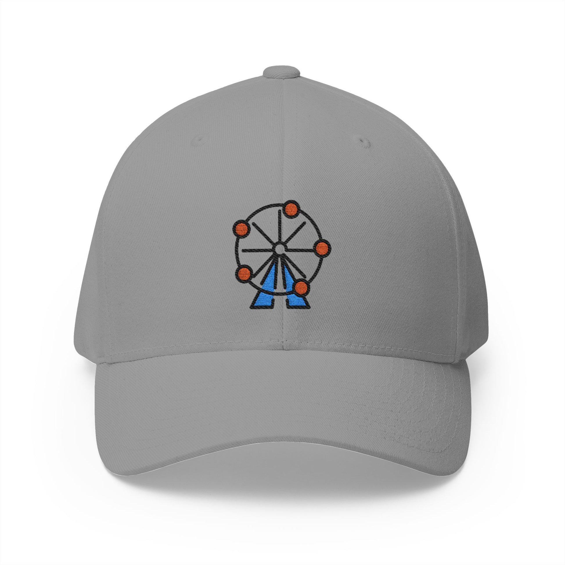 Ferris Wheel Emoji Grey Cap – Premium by Capmoji