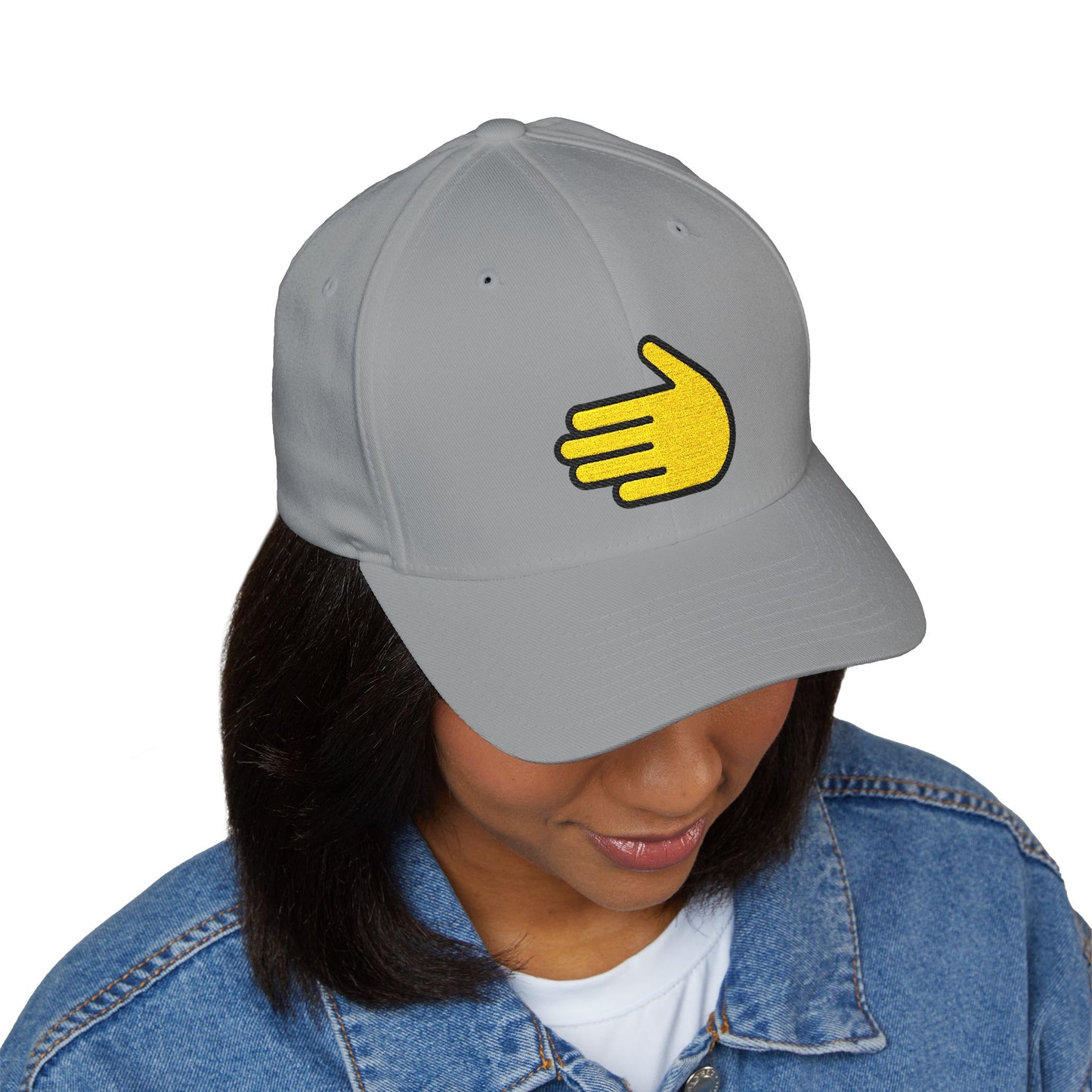 Leftwards Hand Emoji Cap – Premium by Capmoji