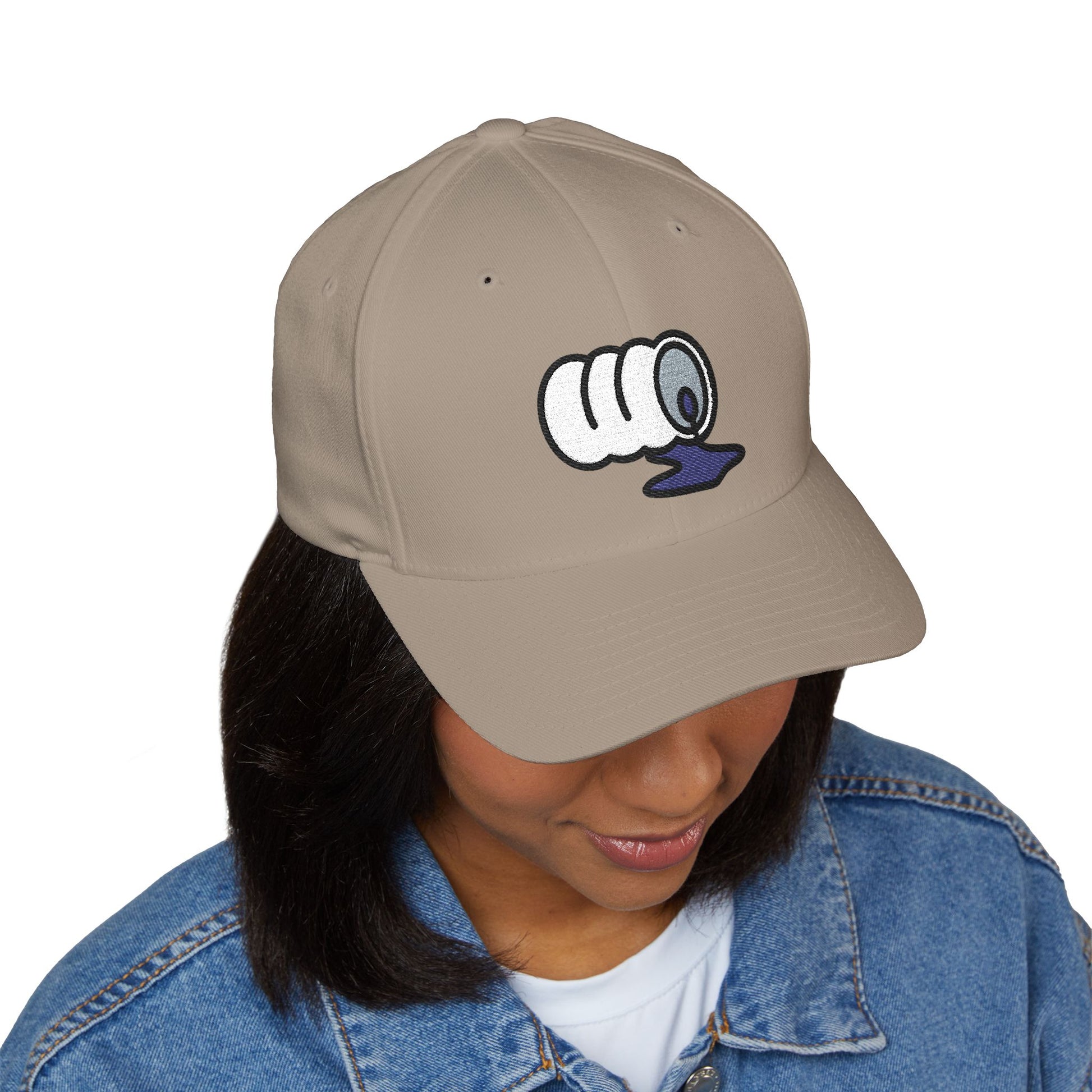 Oil Spill Emoji Cap – Premium by Capmoji