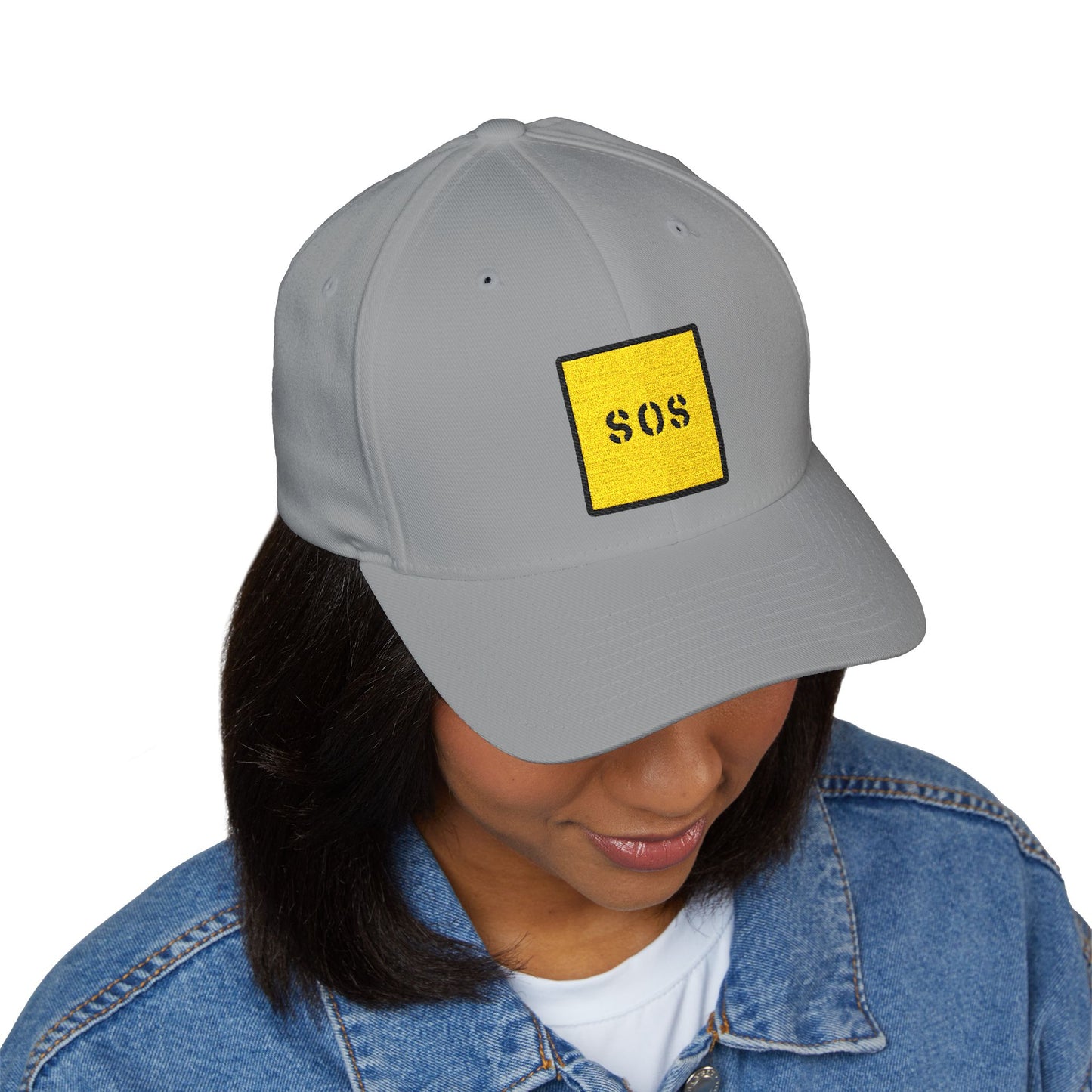 Sos Stencil Emoji Cap – Premium by Capmoji