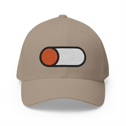 Toggle Button Emoji Khaki Cap – Premium by Capmoji