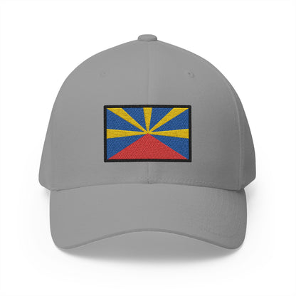 Flag: Réunion Emoji Grey Cap – Premium by Capmoji