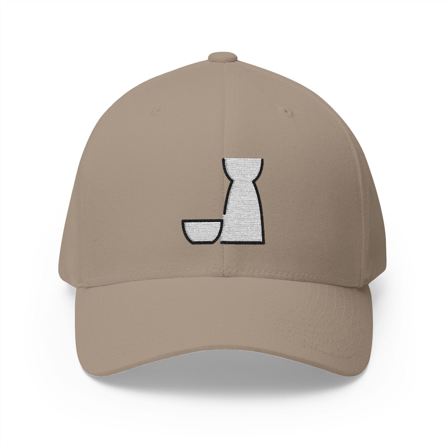 Sake Emoji Khaki Cap – Premium by Capmoji