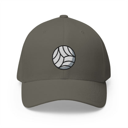 Volleyball Emoji Olive Cap – Premium by Capmoji