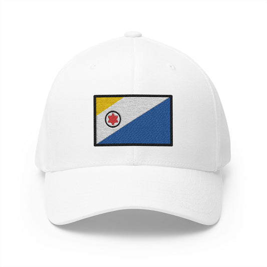Flag: Caribbean Netherlands Emoji White Cap – Premium by Capmoji
