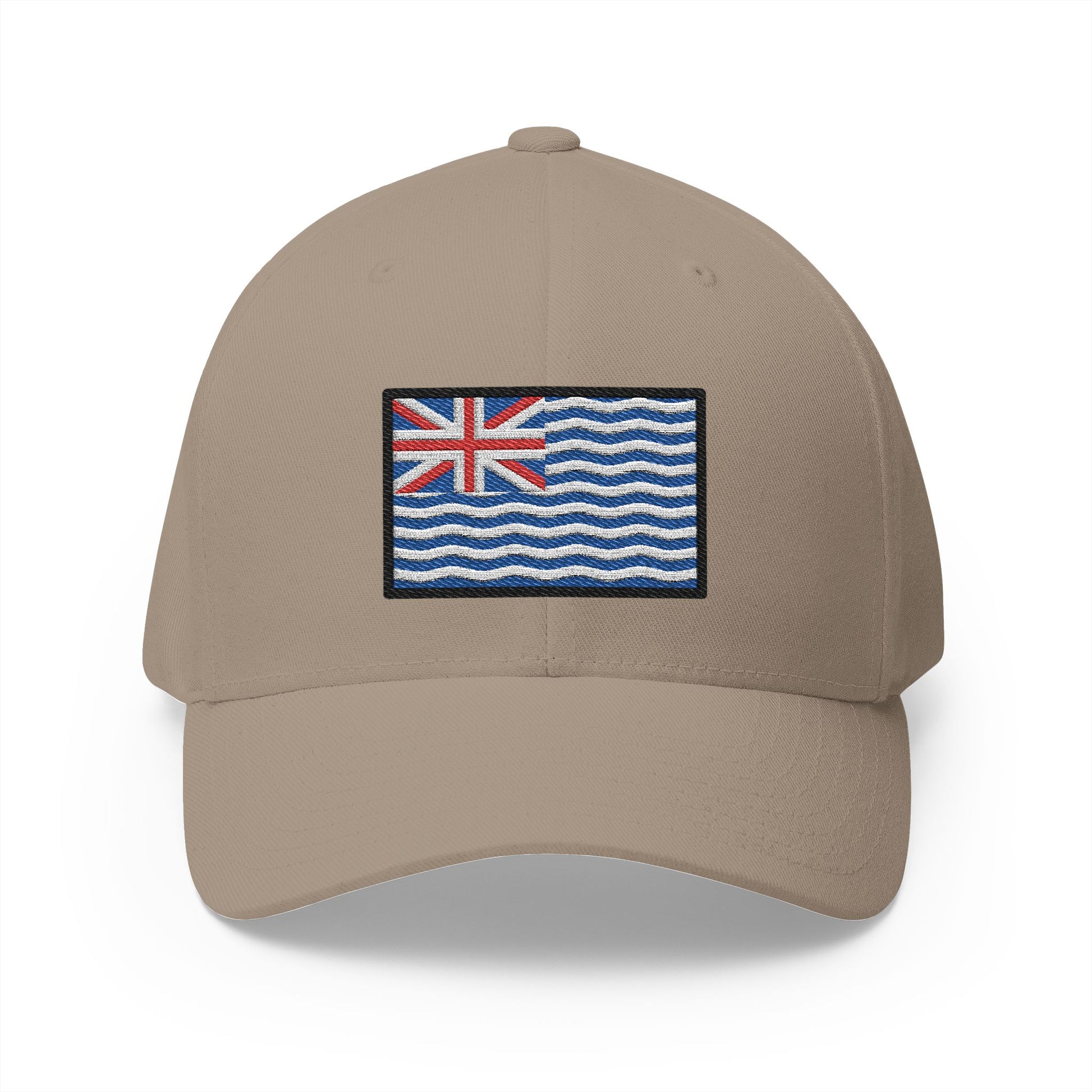 Flag: Diego Garcia Emoji Khaki Cap – Premium by Capmoji